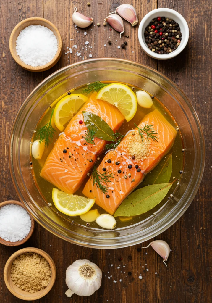 smoked salmon brine recipe