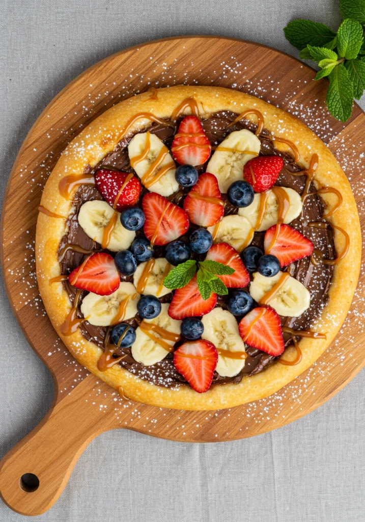 dessert pizza recipe
