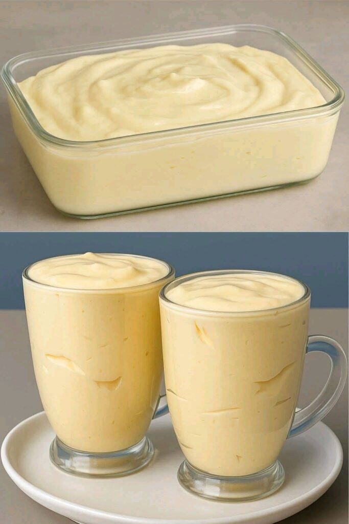 Creamy Pineapple Dessert Without Gelatin with 4 ingredients, Easy and Economical