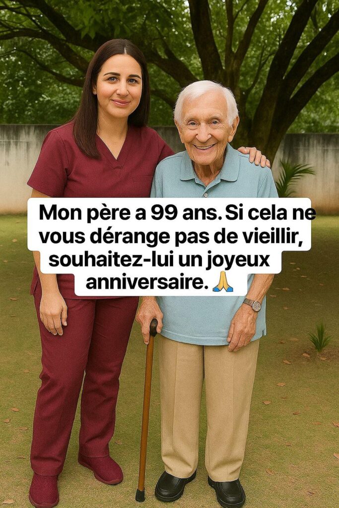 Aujourd’hui, mon père souffle ses 99 bougies.