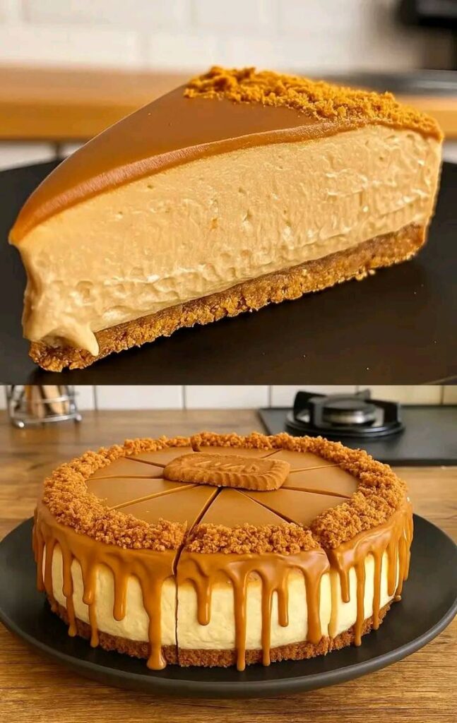 🍮 Cheesecake Spéculoos & Caramel (Lotus Biscoff)