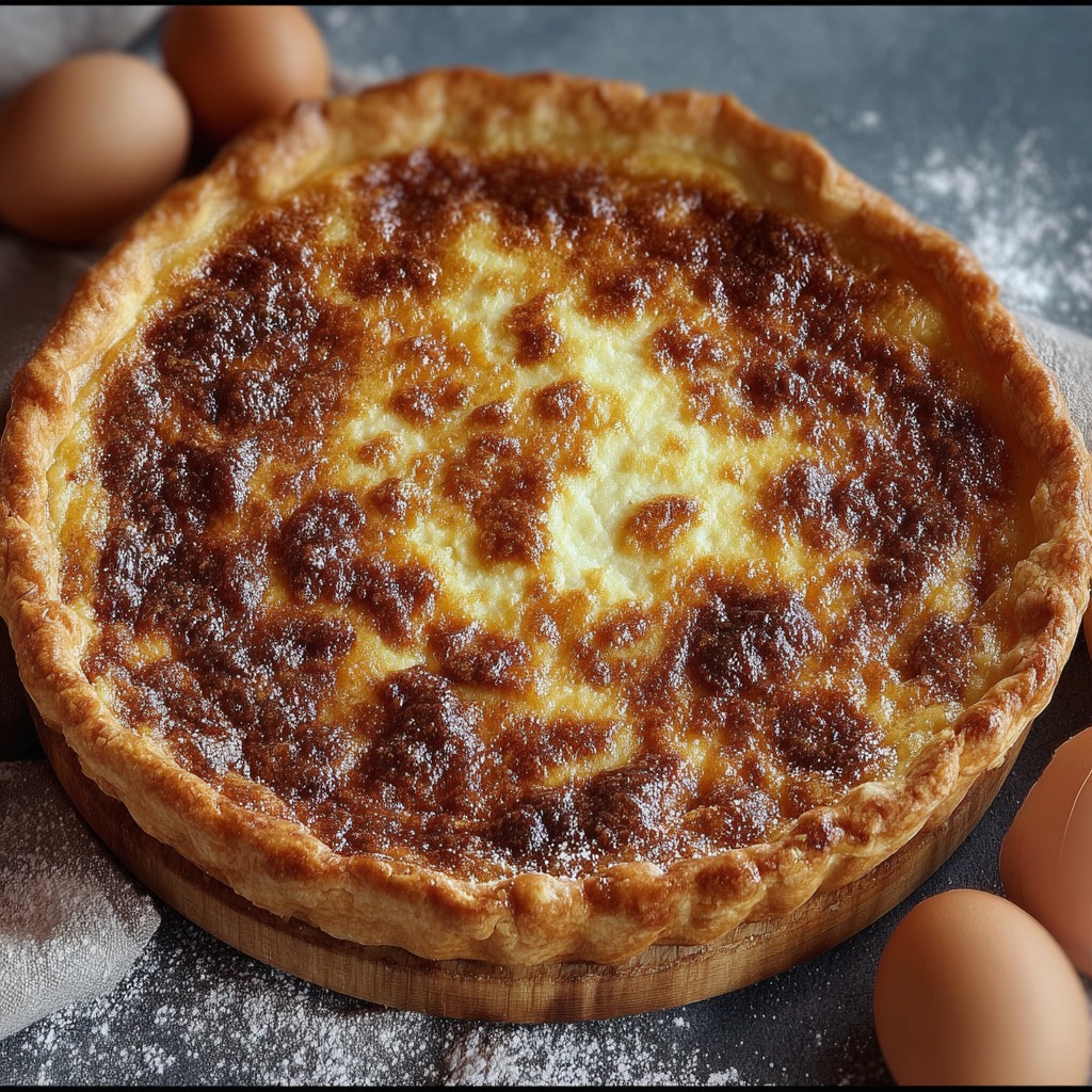 Tarte au Chuque Tarte au Sucre Ch’ti du Nord