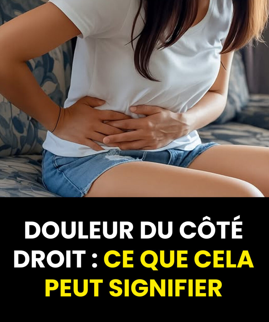 Que signifie une douleur du côté droit du corps ? Causes fréquentes et moments où il faut s’inquiéter