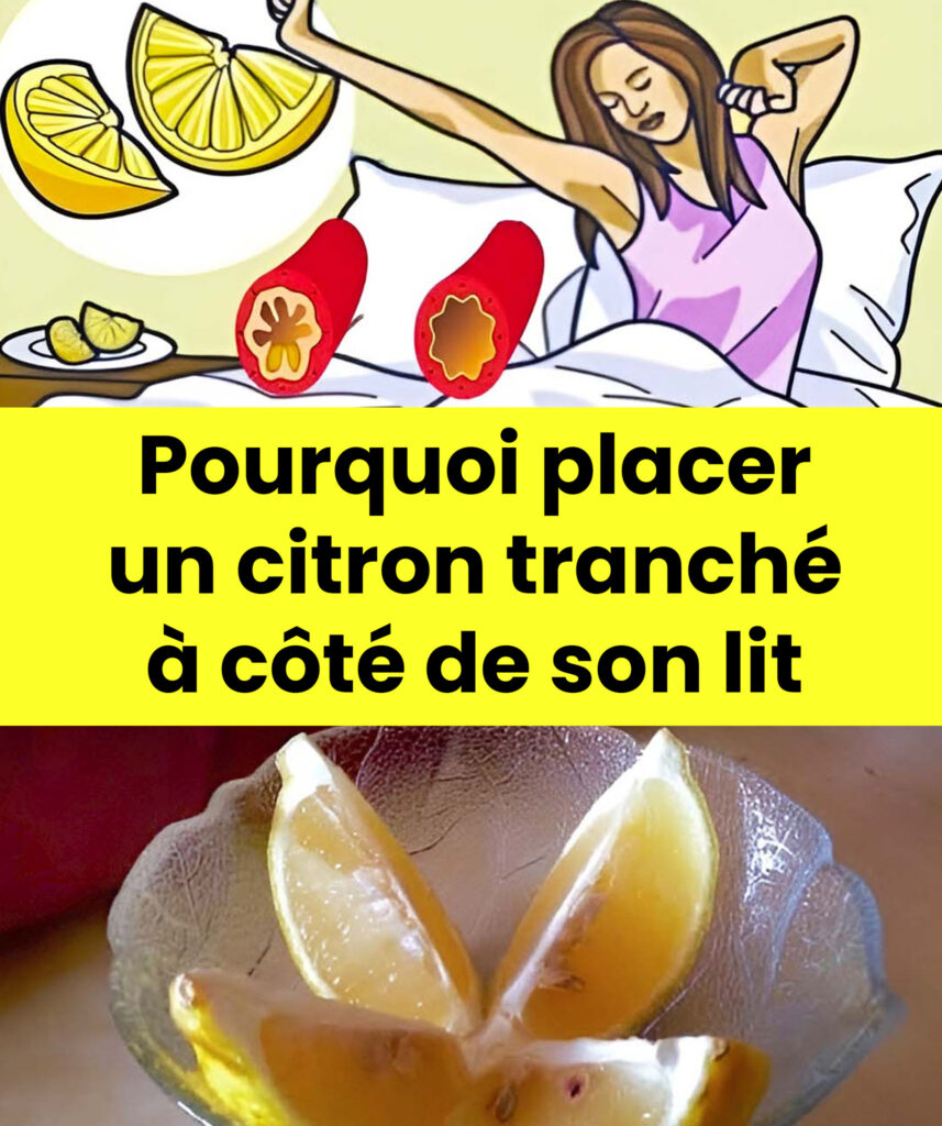 Pourquoi met-on un citron près du lit la nuit ?