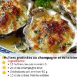 Huîtres gratinées au champagne et échalotes 584312398_122146111622912380_6663700344883481508_n