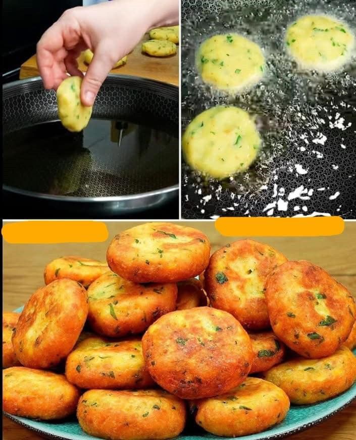 GALETTES DE POMMES DE TERRE