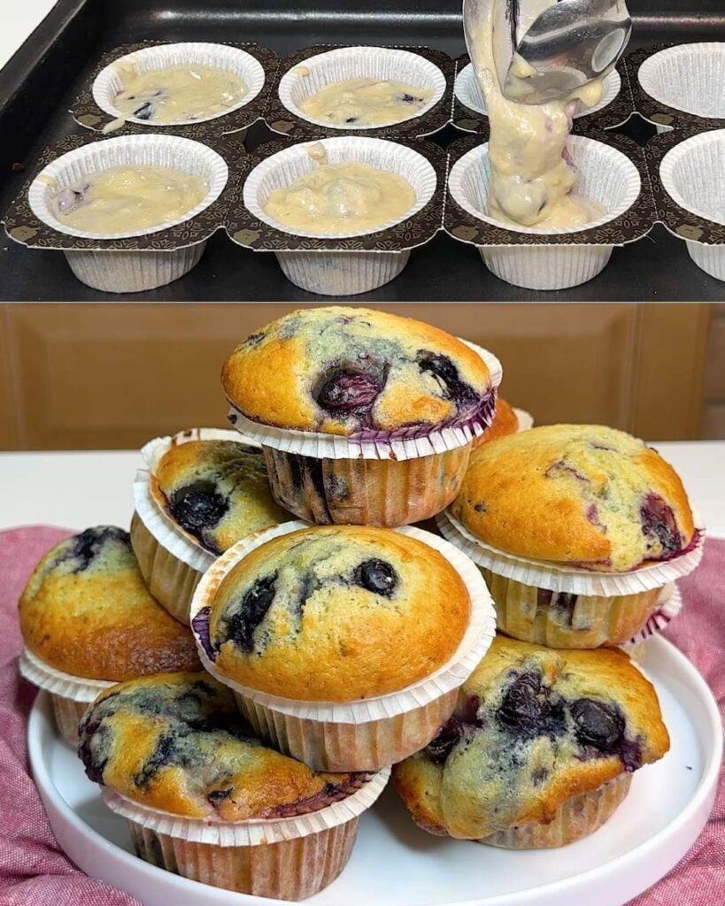 Muffins aux bleuets