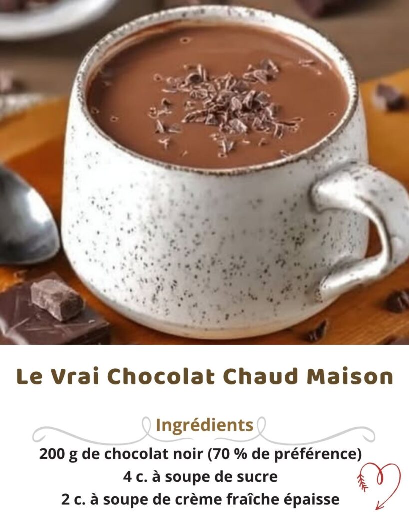 Le Vrai Chocolat Chaud Maison : la boisson réconfortante parfaite pour l’hiver