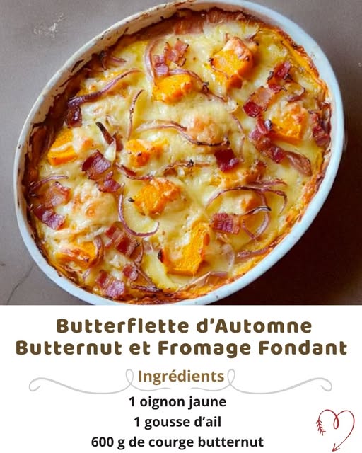 Butterflette d’Automne : Butternut et Fromage Fondant
