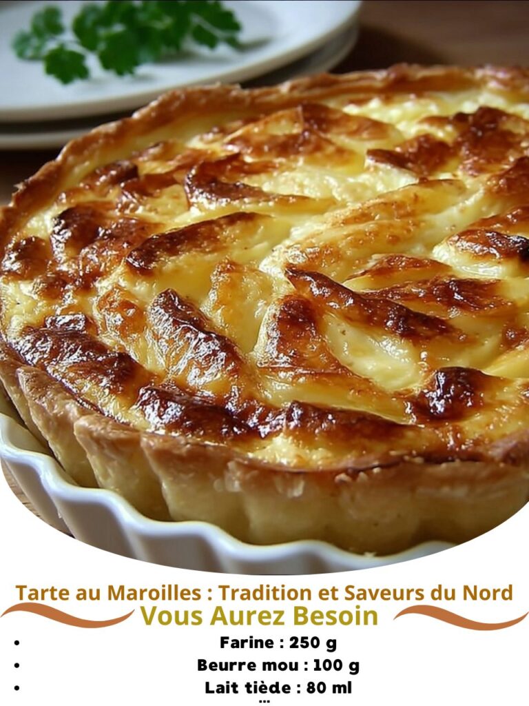 Tarte au Maroilles : Tradition et Saveurs du Nord