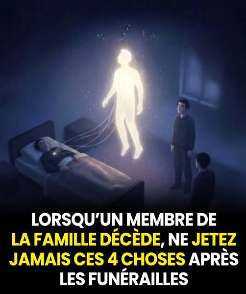 Ne jetez jamais ces 4 choses du placard après les funérailles