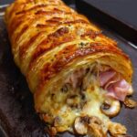 Feuilleté aux Champignons et Jambon