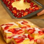 Gâteau Moelleux aux Fraises